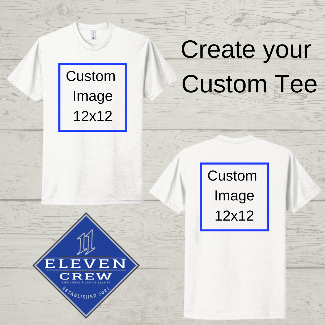 Group Order: Full-Color Custom T-Shirts (Bulk 12+) Other Colors
