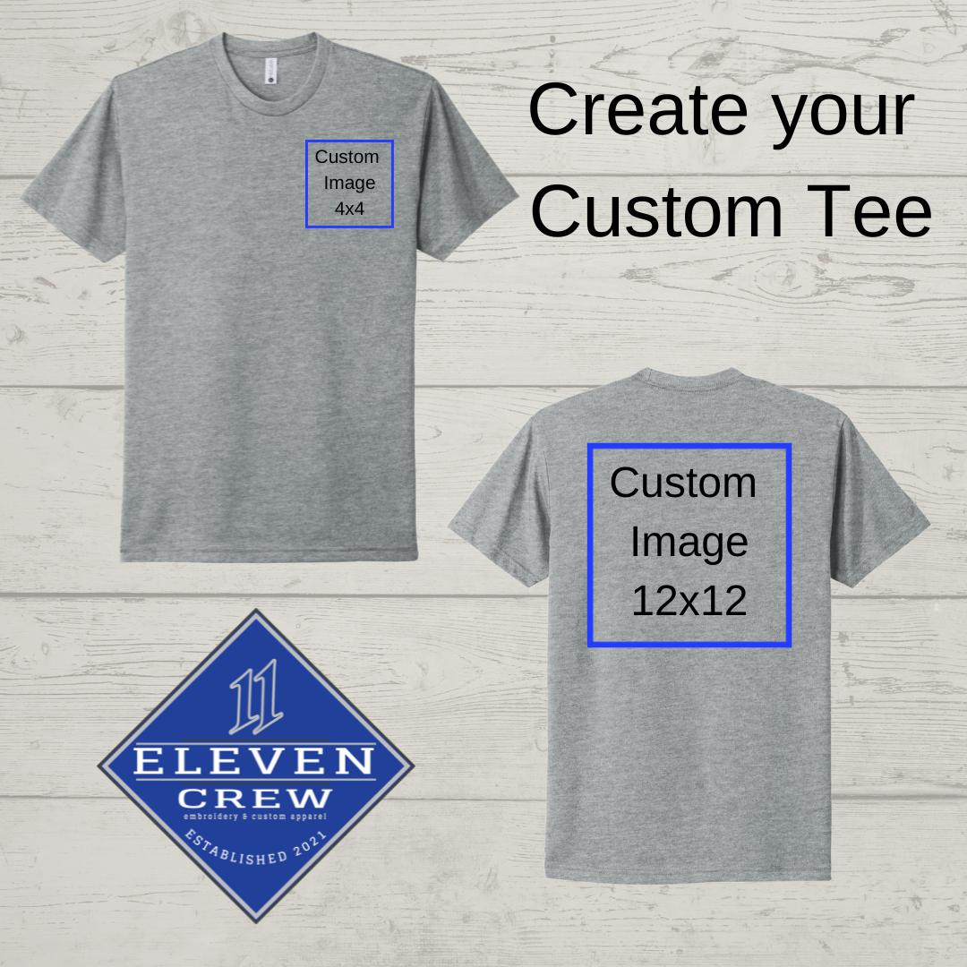 Group Order: Full-Color Custom T-Shirts (Bulk 12+) Other Colors