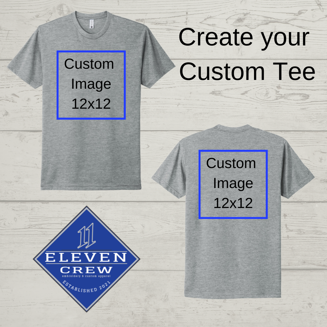 Group Order: Full-Color Custom T-Shirts (Bulk 12+) Other Colors