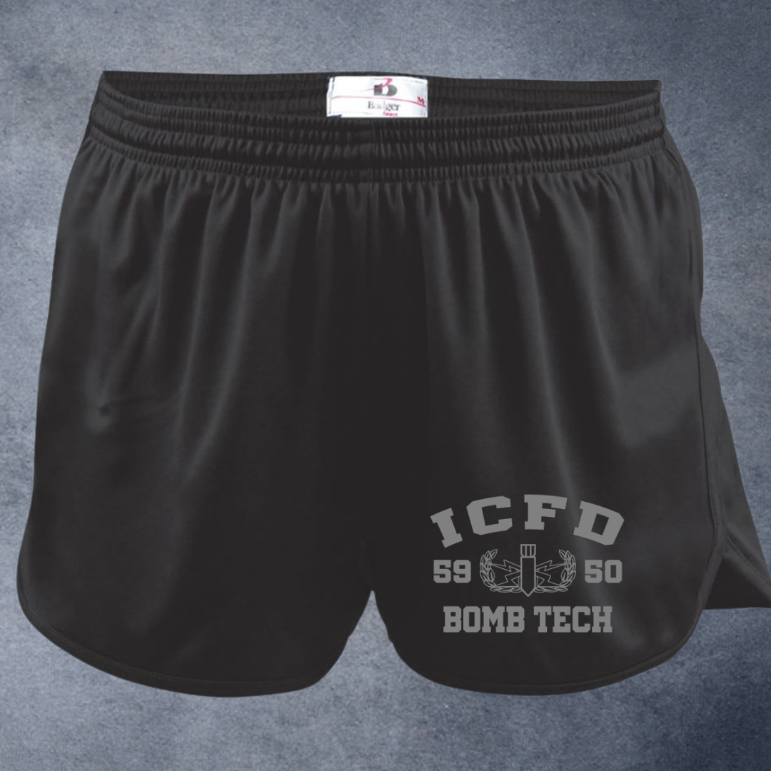 ICFD BOMB Squad Track Shorts