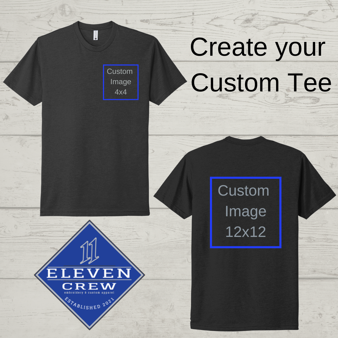 Group Order: Full-Color Custom T-Shirts (Bulk 12+) Other Colors