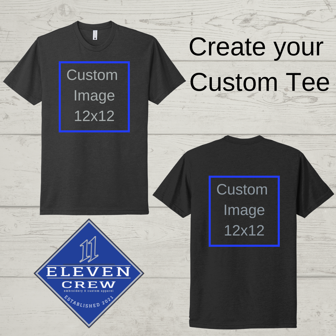Group Order: Full-Color Custom T-Shirts (Bulk 12+) Other Colors