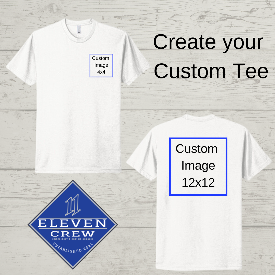 Group Order: Full-Color Custom T-Shirts (Bulk 12+) Other Colors