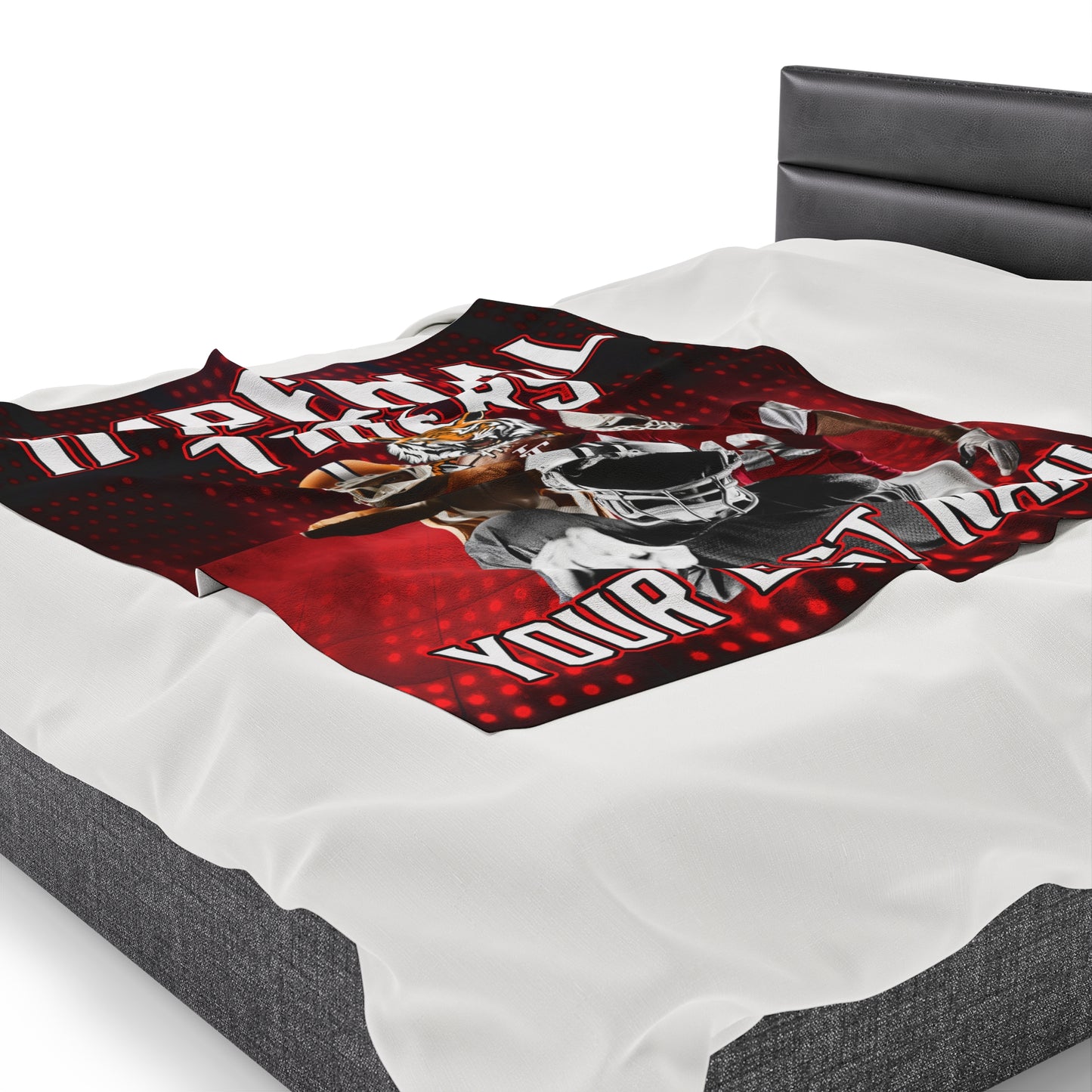 Custom Imperial Tigers Fan Blanket