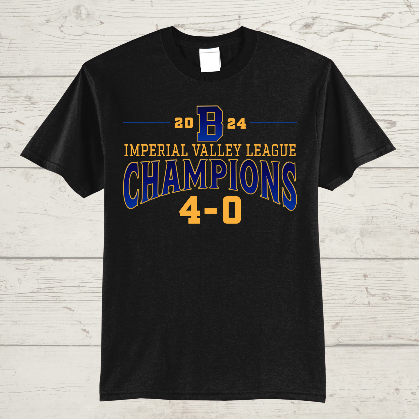 2024 Brawley Wildcats IVL Champs T-Shirt