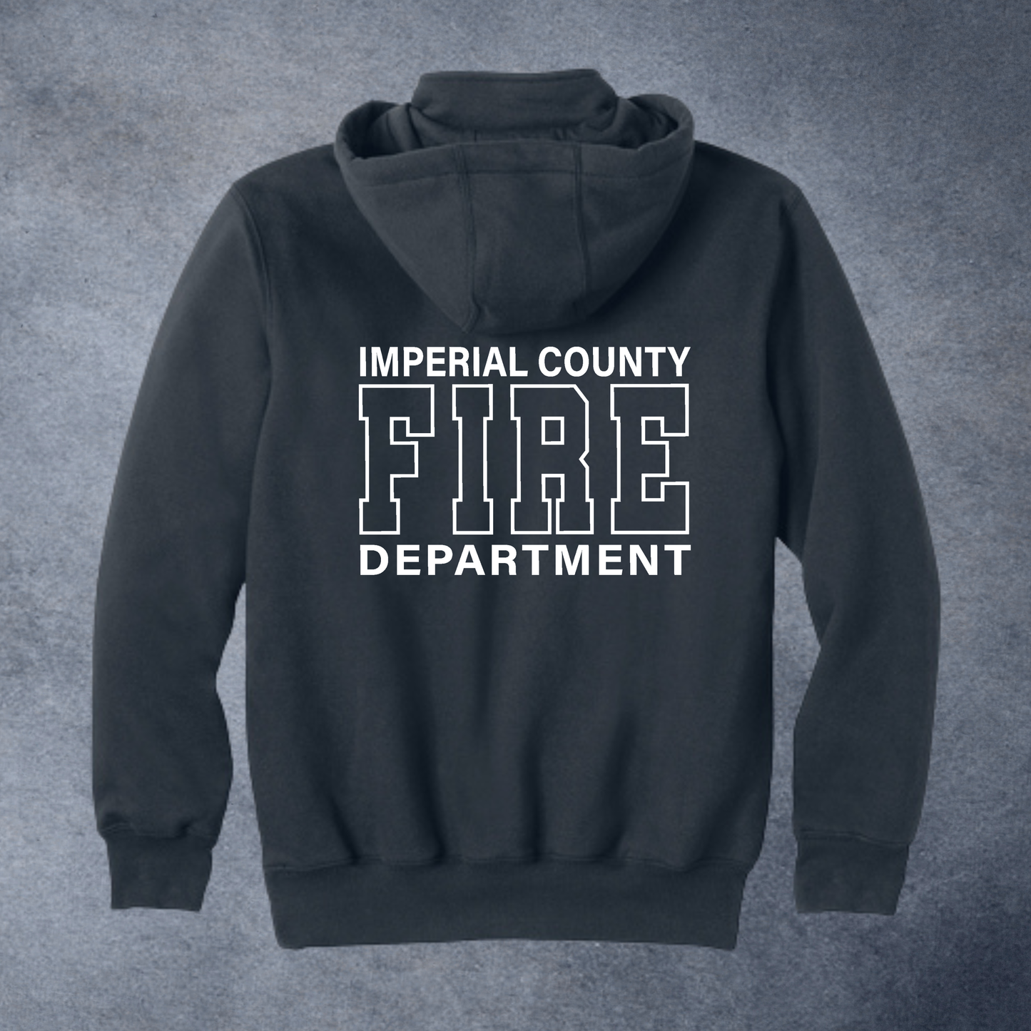 ICFD Heavyweight Hooded ZIP Sweatshirt