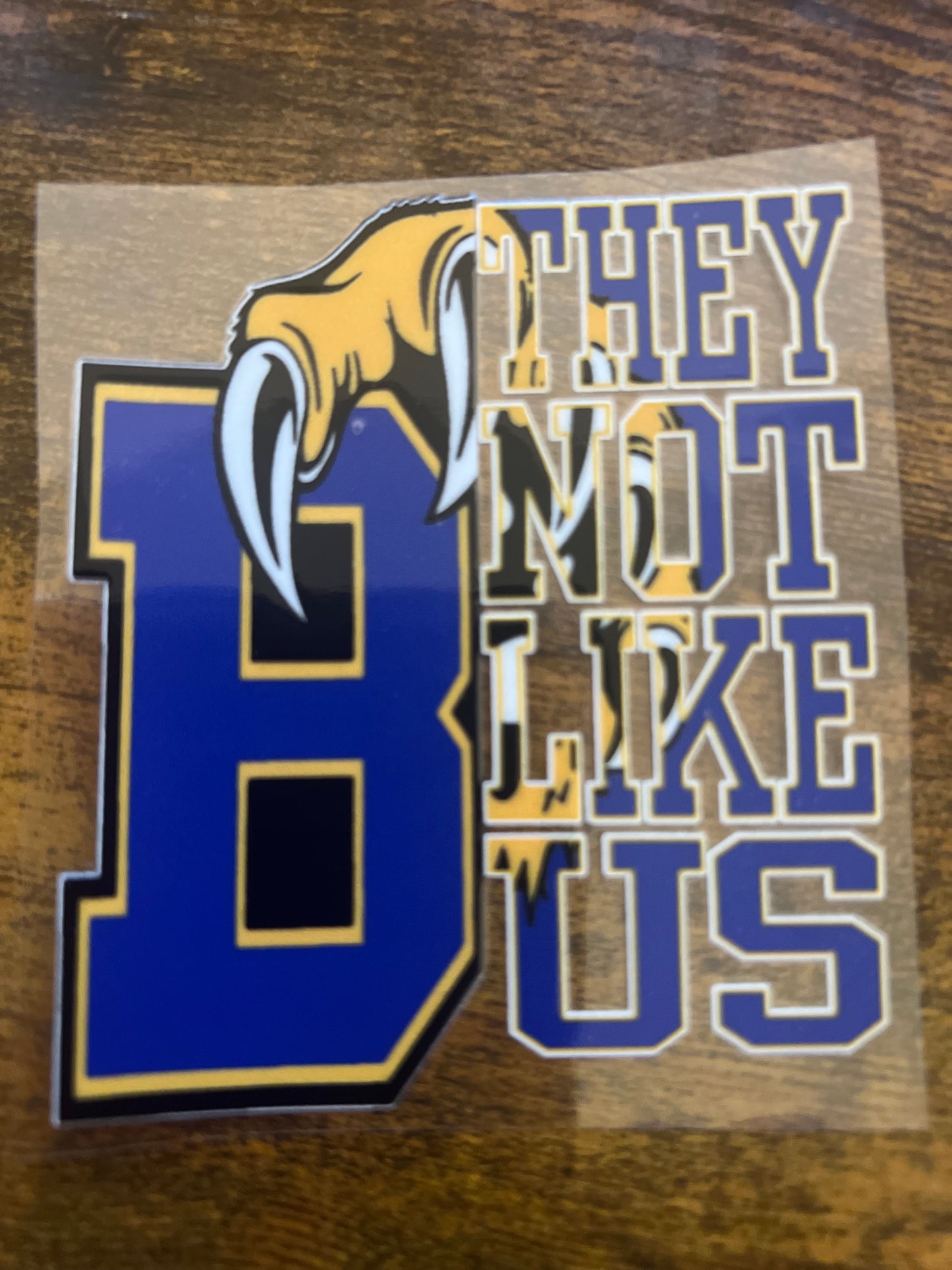 Brawley They Not Like Us Sticker