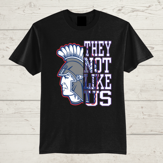 Central Spartans "They Not Like Us" Tee